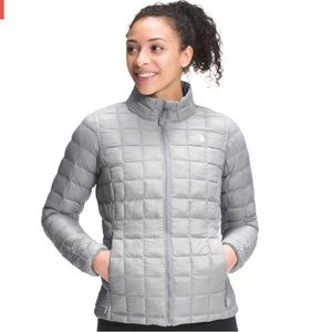 Women North Face Thermoball Eco Jacket Grey XS